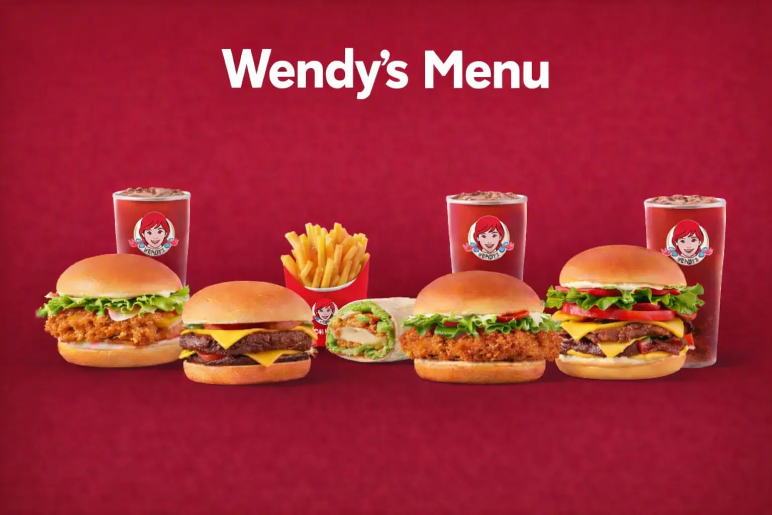 Wendy’s Menu with latest prices 2026